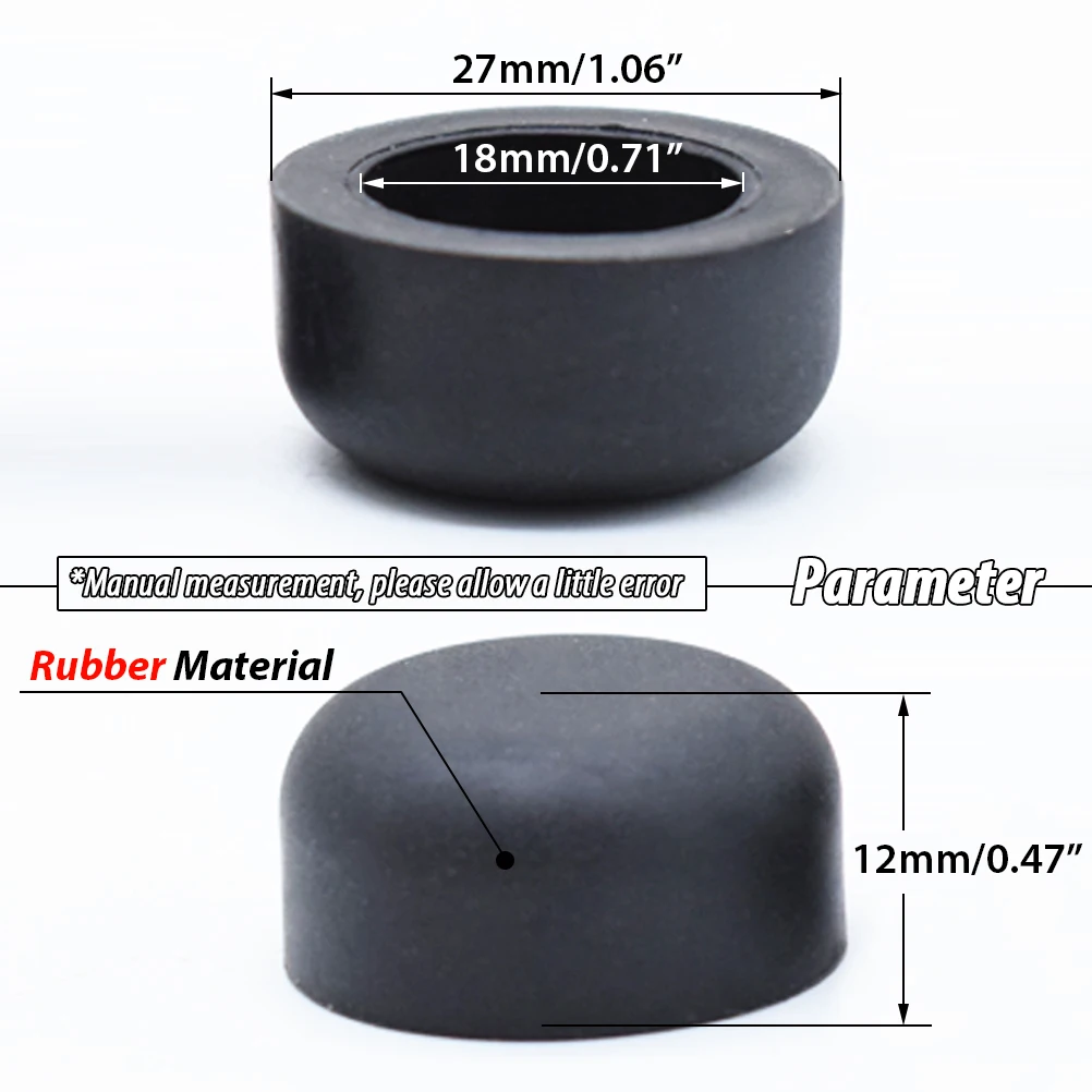 2 шт. Щетка стеклоочистителя гайка болт резиновые крышки для Honda Civic Accord 2003-2019 CRV Fit