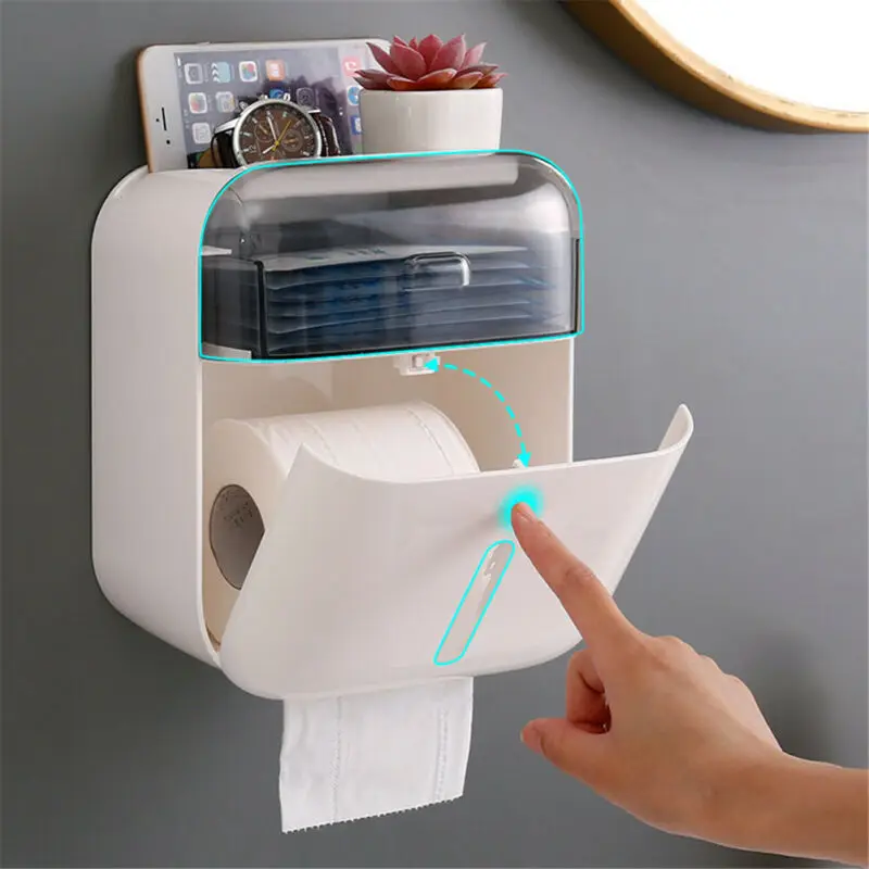 Диспенсер для держателя туалетной бумаги настенный держатель бумажных