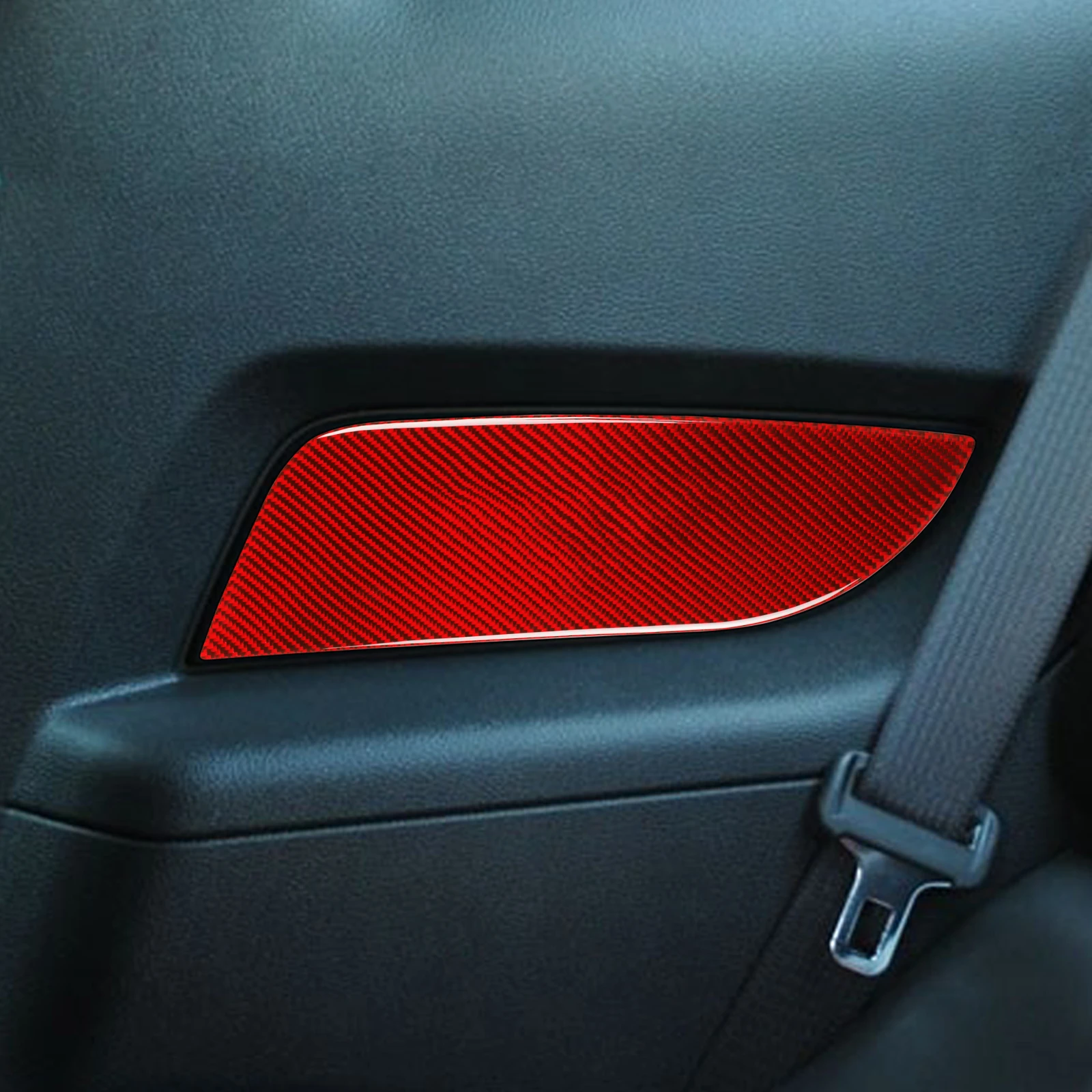 

Подходит для 09-13 Ford Mustang, задняя панель из углеродного волокна, 2 шт.