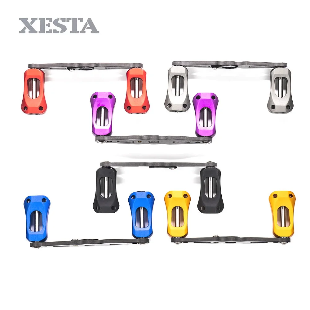 Держатель для рыбалки XESTA подходит daiwa Reels Double Alloy Carbon Fiber Rocker вал из нержавеющей