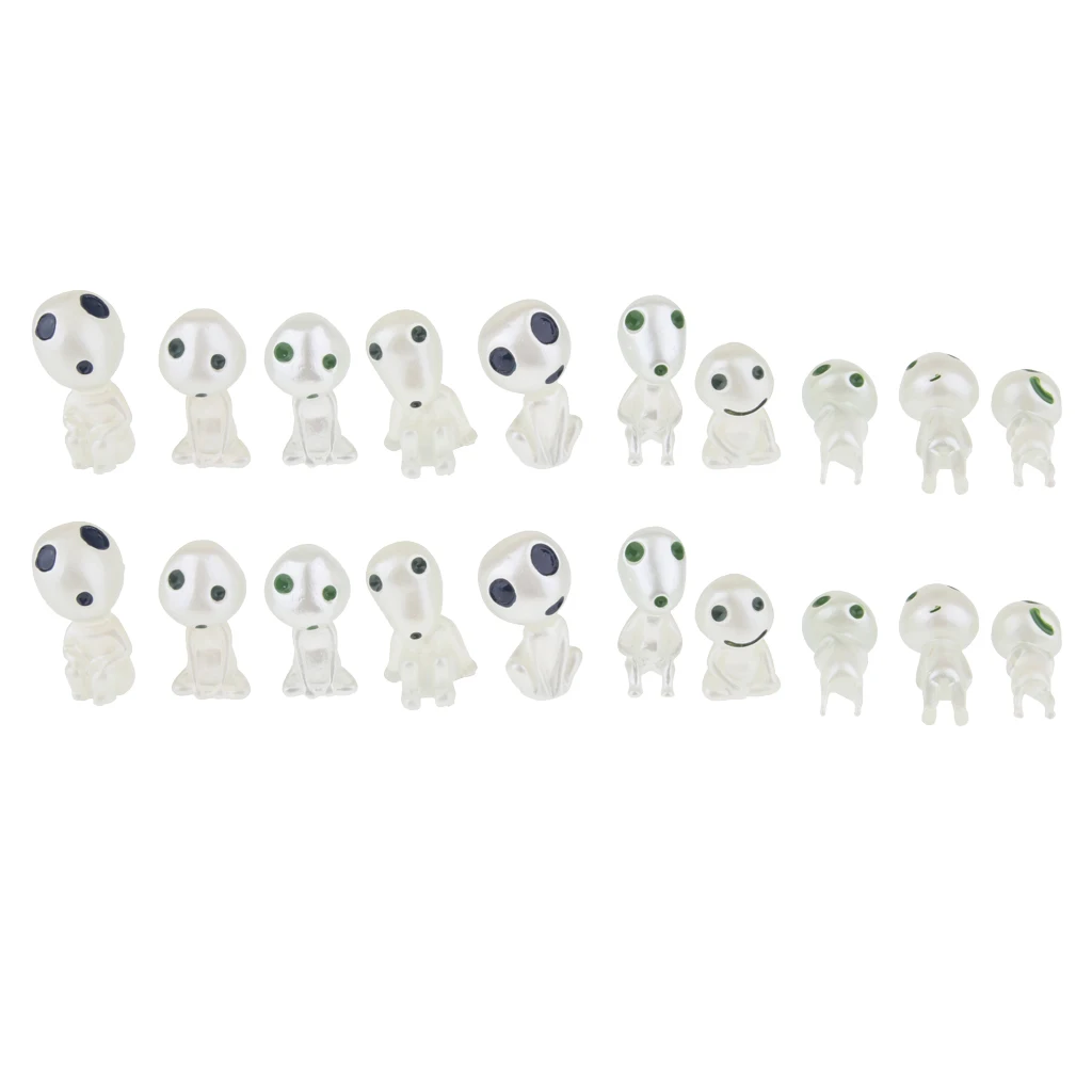 

20 шт мультипликационный персонаж дерево игрушечные эльфы для умного дома бонсай/дома/номер украшения