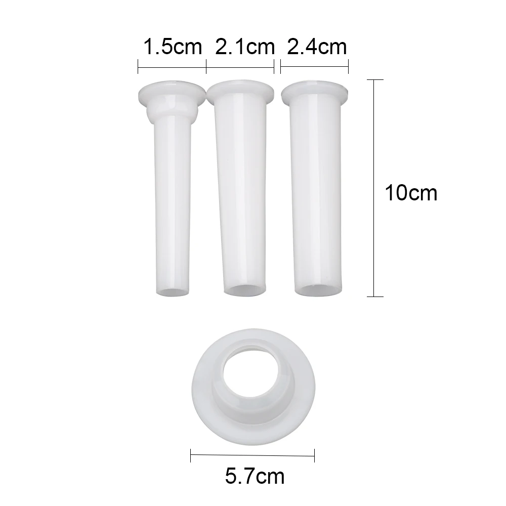 Трубки для розлива колбасы кухонные принадлежности наполнения мясом воронка