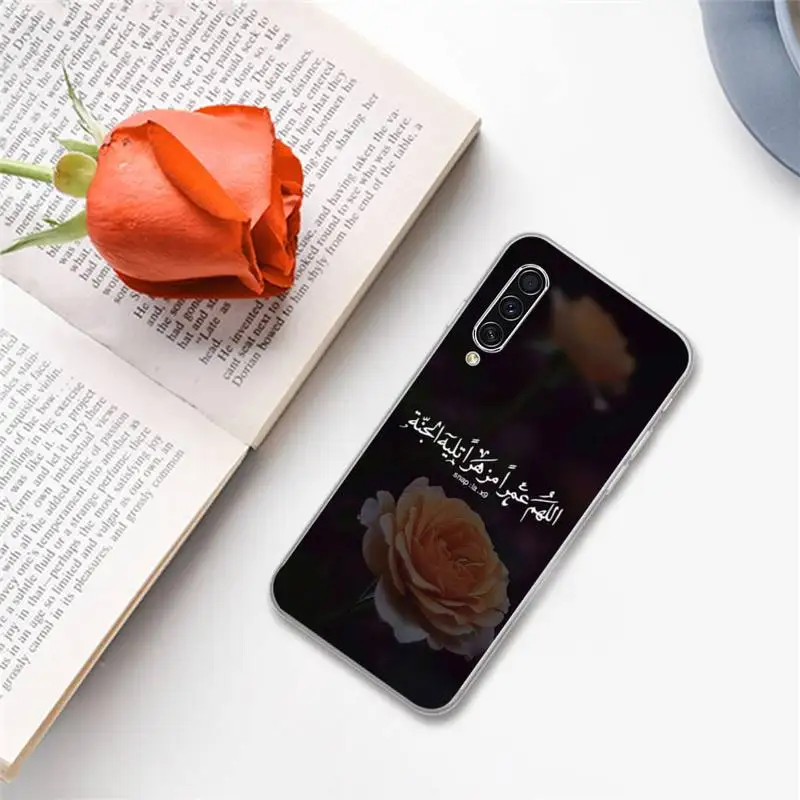 

Lyrics Quotes Islamic Quotes mobile Phone Case For Samsung A S M Note 9 10 20 fe 21 71 30 ultra plus 5g 11 31 51 s