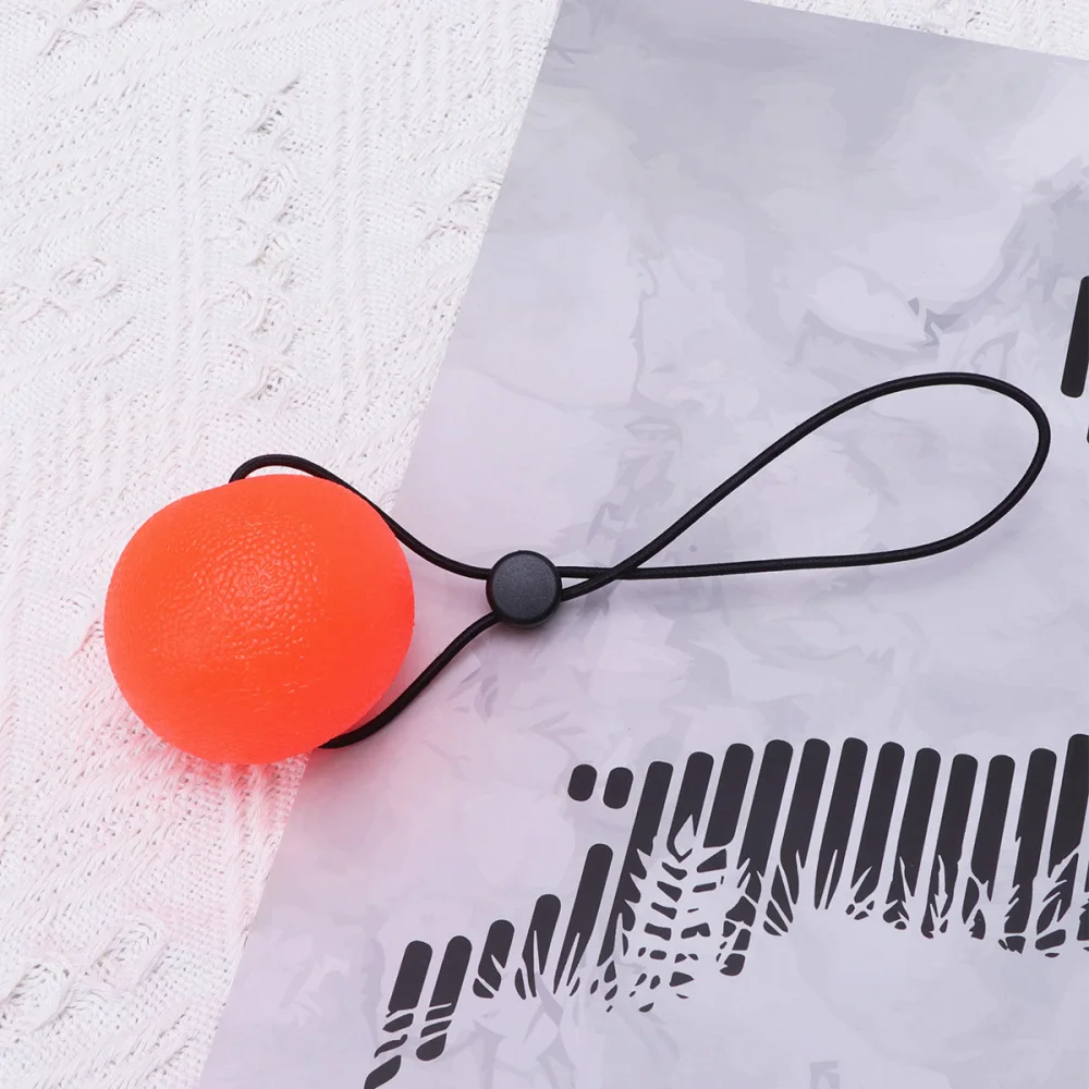 

Small Hand Grips Strengthener Finger Grip Therapy Exercise Squeeze Decompression Balls with String Fitness Equipments