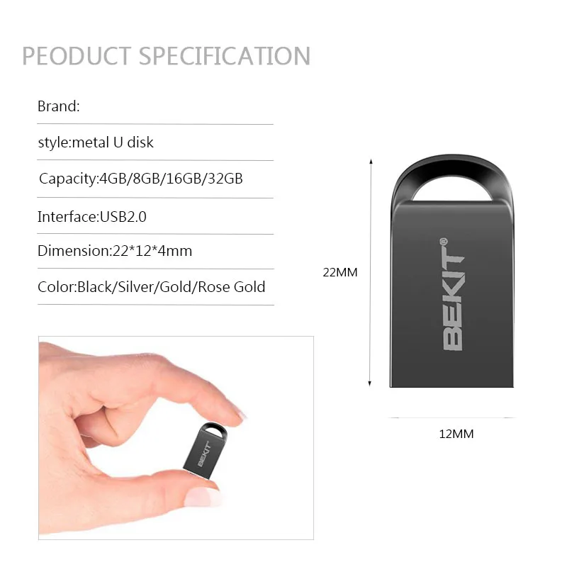флешка USB мини флеш накопитель u диск 4 ГБ/8 ГБ/16 ГБ/32 ГБ/64 ГБ металлический 2 0 карта