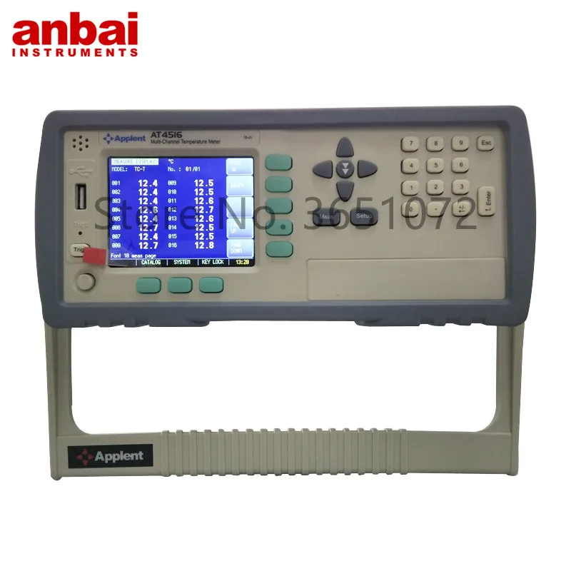AT4516 Многоканальный измеритель температуры тестер рекордер|temperature meter|water