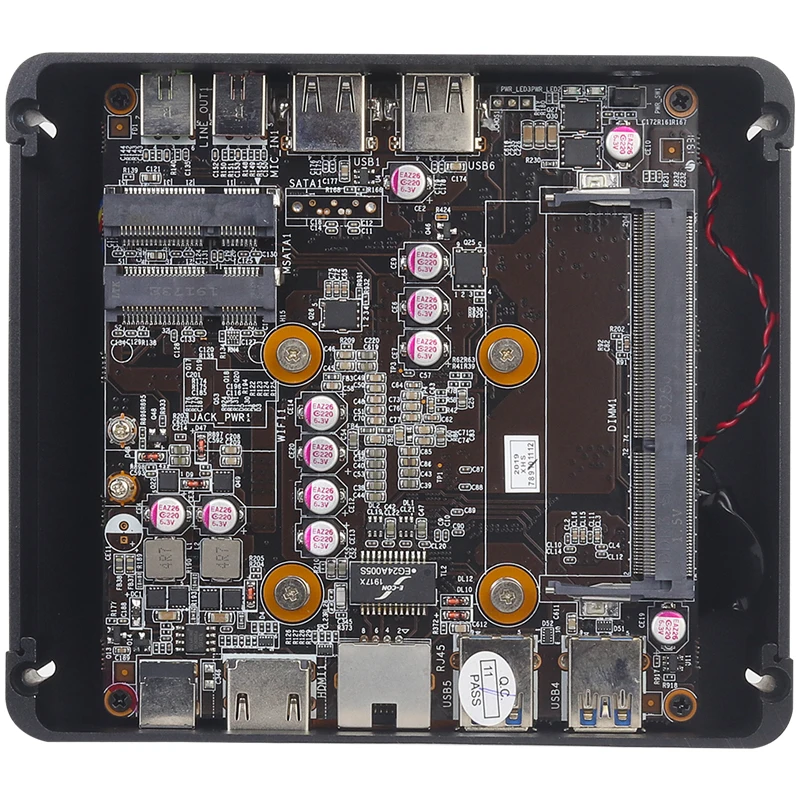 Ультратонкий мини ПК YCSD Core i5 4200Y 4200U HDMI Wifi TV BOX HTPC Office Celeron Mini компьютер Windows Intel Pentium