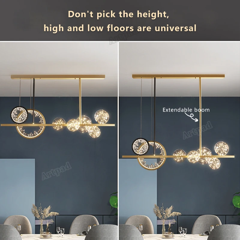 Новинка 2022 современная роскошная Потолочная люстра светодиодная лампа из