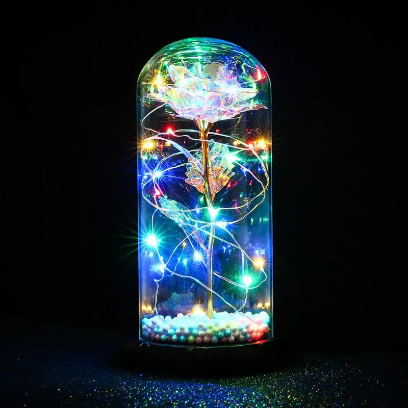 20LED энергосберегающие медные провода пенопластовые лампы стеклянная крышка