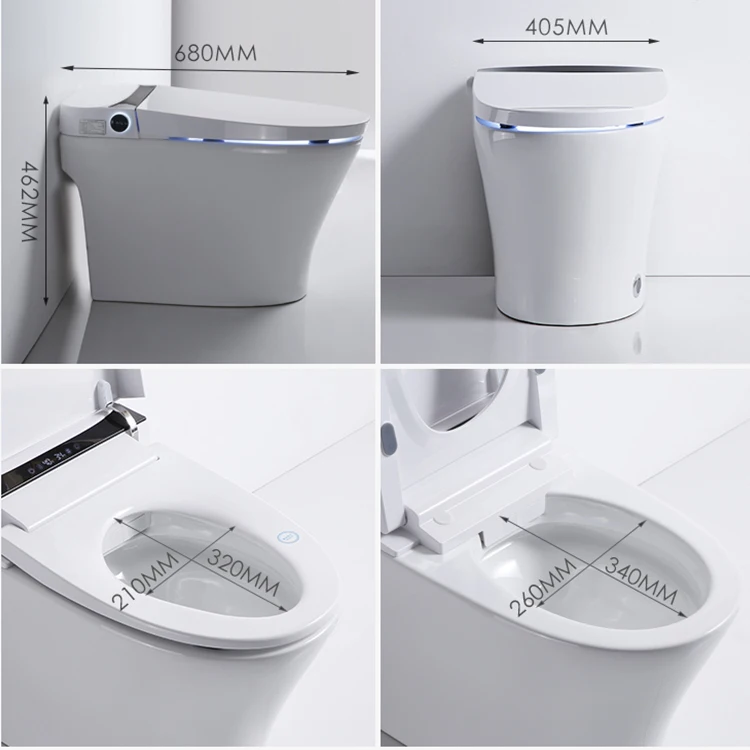

water saving system automatic chinese toilet wc smart intelligent wc toilet