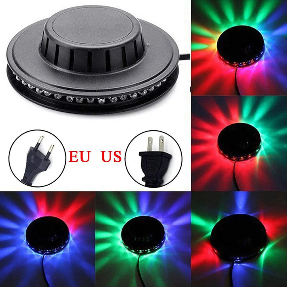 

24W LED Sunflower Projector Light Party Bar DJ Sound Background UFO Stage Lamp Atmosphere Room Wall Decoration Device
