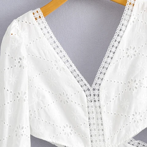 Женское платье Dozw из полиэстера и хлопка