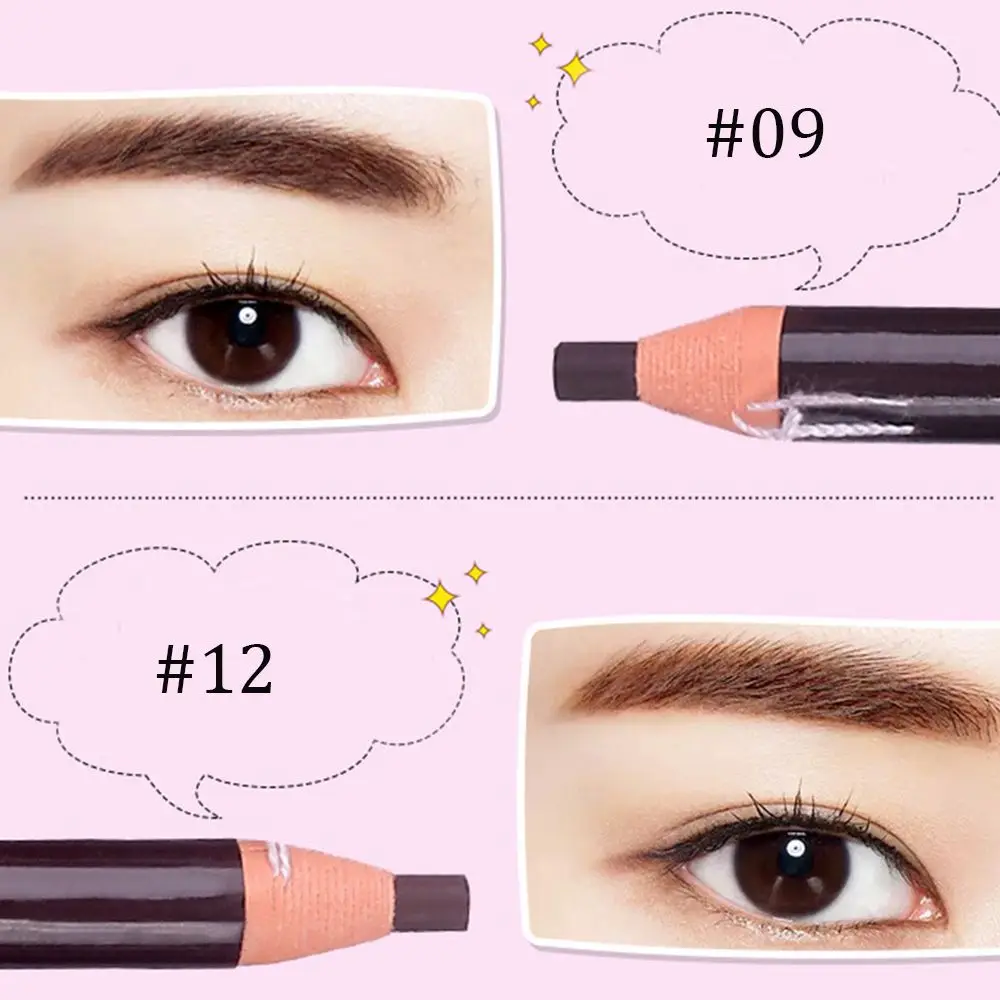 Водостойкий карандаш для бровей рулон бумаги мягкий натуральный Гладкий