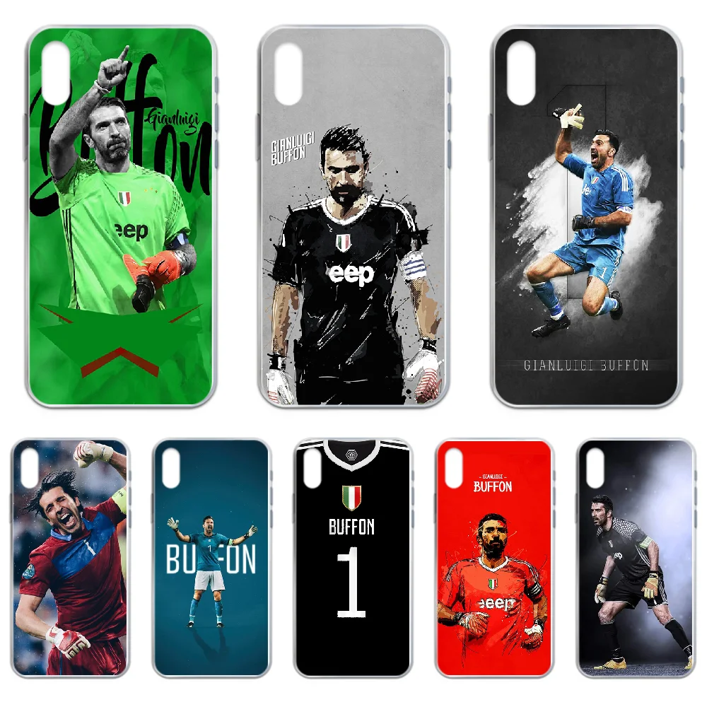 Италия звезда футбол Буффон чехол для телефона iphone 4 4S 5 5C 5S 6 6S PLUS 7 8 X XR XS 11 PRO SE 2020 MAX