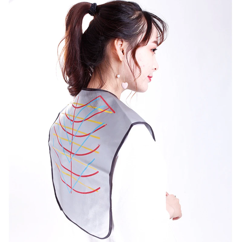 

Neck Cape Wrap Collar Shield for Haircut Waterproof Silicone Hair Coloring Cuttin Barber Hairdressing Hair Styling Tool