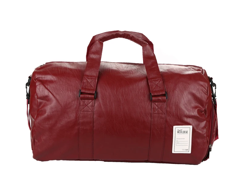 Водонепроницаемые спортивные сумки для мужчин, большая спортивная сумка из искусственной кожи, сумка для йоги и фитнеса, сумка для путешествий, ручная сумка с обувью