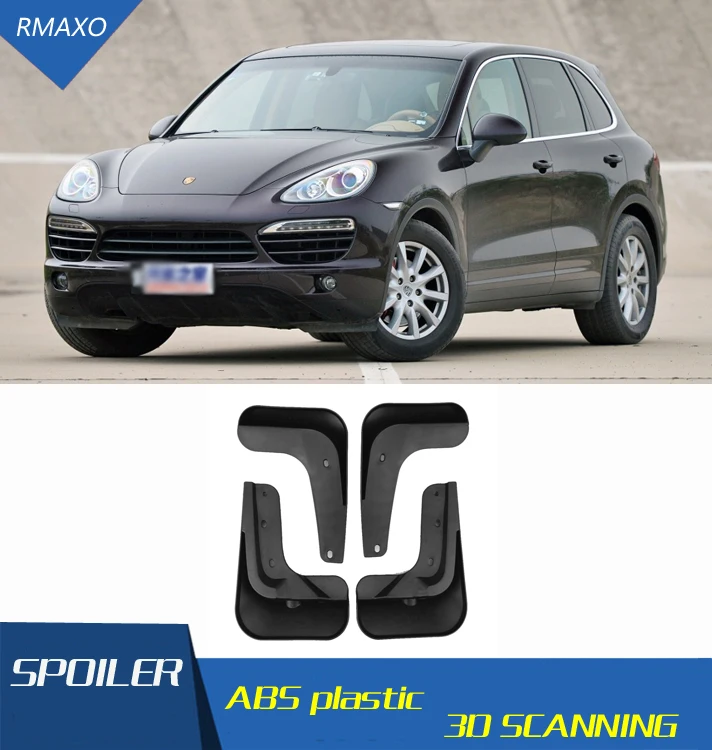 Для Porsche Cayenne 2006-2010 Брызговики передние с цветом и задним брызговиком крыло