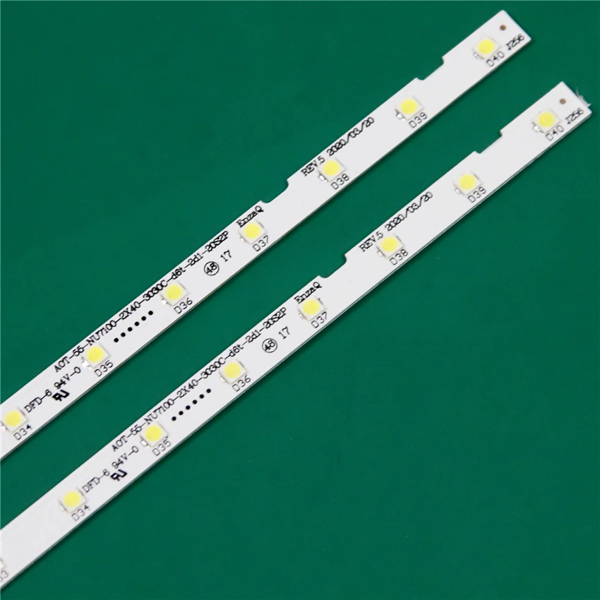 СВЕТОДИОДНЫЕ ТВ полосы для Samsung UE55NU7300 UE55NU7370 UE55NU7175 UE55NU7179 UE55NU7302 UE55NU7305 светодиодные