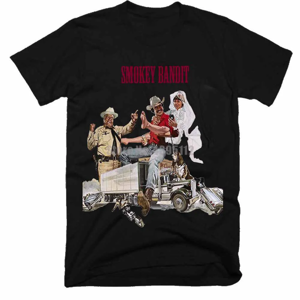 Smokey Bandit Мужская Карнавальная футболка боди футболки рубашка одежда рубашки