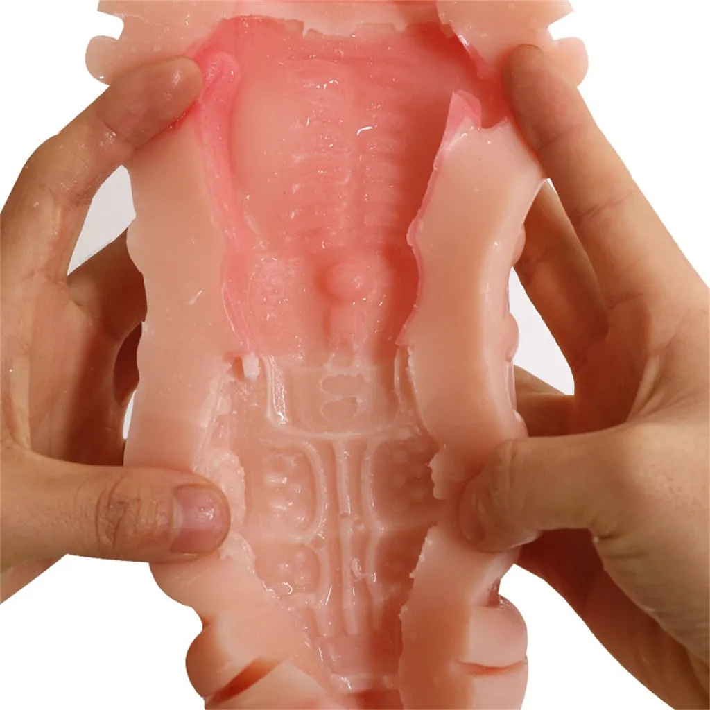 Двойное отверстие Мужской мастурбатор оральный вагинальный вибратор секс чашка