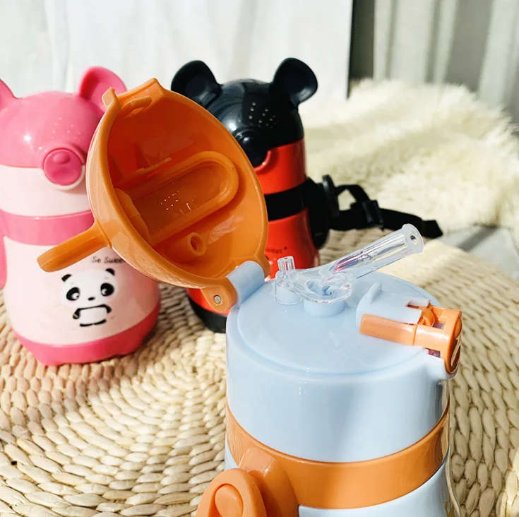 300 мл детская чашка для кормления животных термос молока из нержавеющей стали