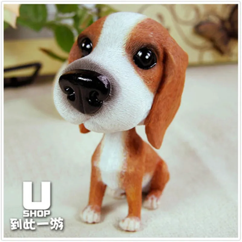Украшение для автомобиля причудливые собаки настольные аксессуары качающаяся