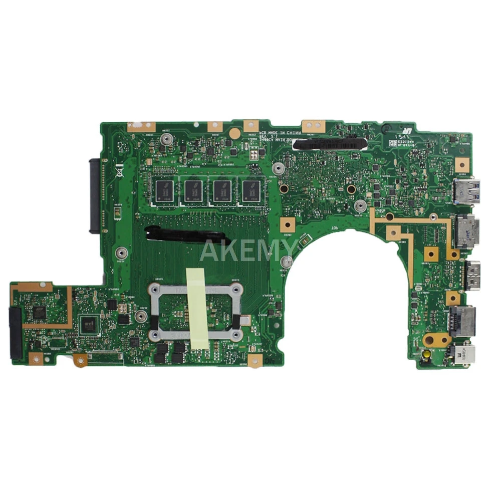 

S400CA REV2.1/3.1 motherboard 4GB-RAM i3-3217U SR0N9 mainboard For Asus S500CA S500C S400CA Laptop motherboard MAIN BOARD Tested