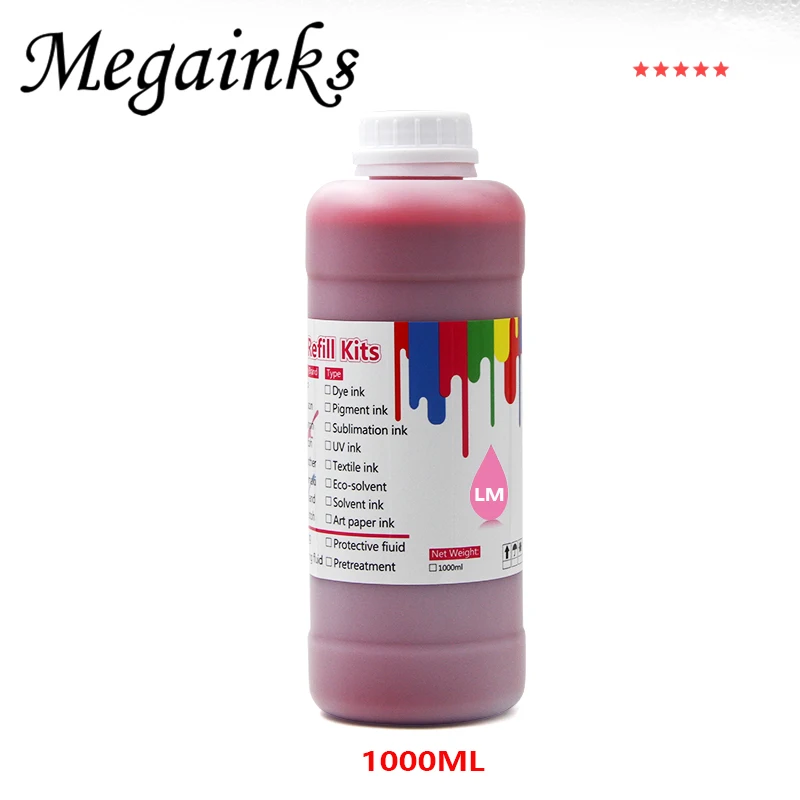 Free shipping 1000ML A type oily eco solvent ink DX5 DX7 XP600 TX800 Outdoor Solvent Ink for Epson | Компьютеры и офис