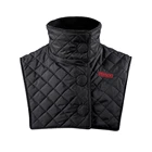 Мужской и женский зимний теплый шейный платок для катания на лыжах ветрозащитный Теплый черный шарф для езды на велосипеде и пеших прогулок нагрудник с имитацией воротника для езды на мотоцикле