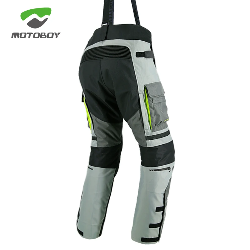 Мотоциклетные штаны Motoboy водонепроницаемые дышащие Теплые всесезонные защитные