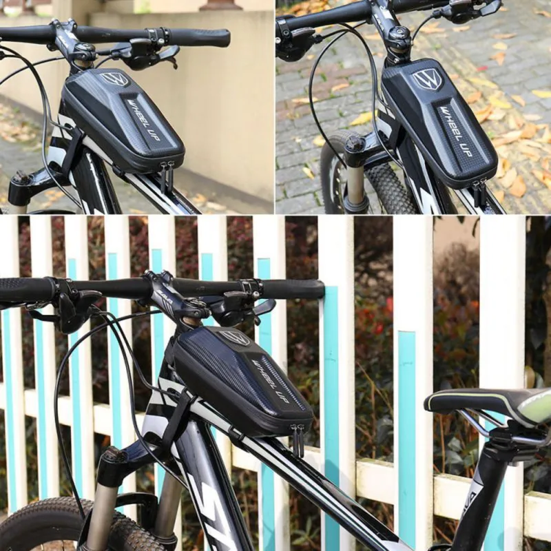 

Cycling Waterproof Big Capacity Hard Bike Bag Frame Bag Mobile Phone EVA Top Tube Bag Big Capacity Bag Bike Frame Bag Practical