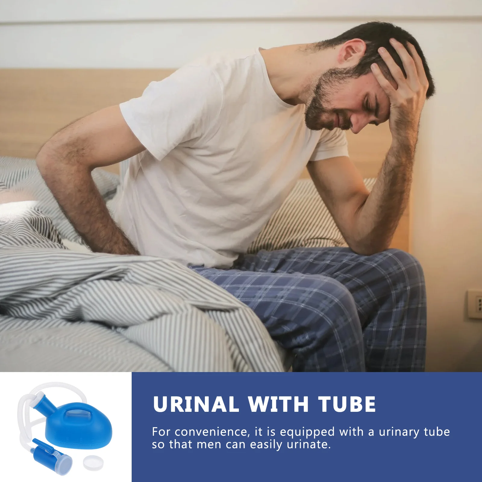 1 комплект портативный пластиковый мочевой горшок для пожилых людей бутылка мочи