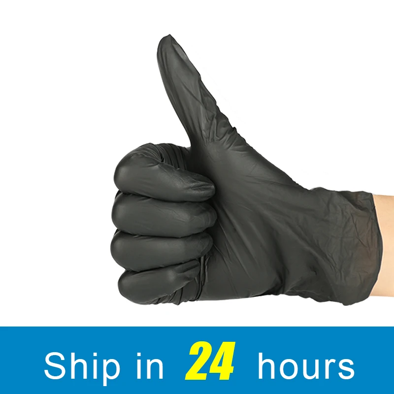 100 шт. одноразовые перчатки из нитрильного латекса|Аксессуары для татуажа| |