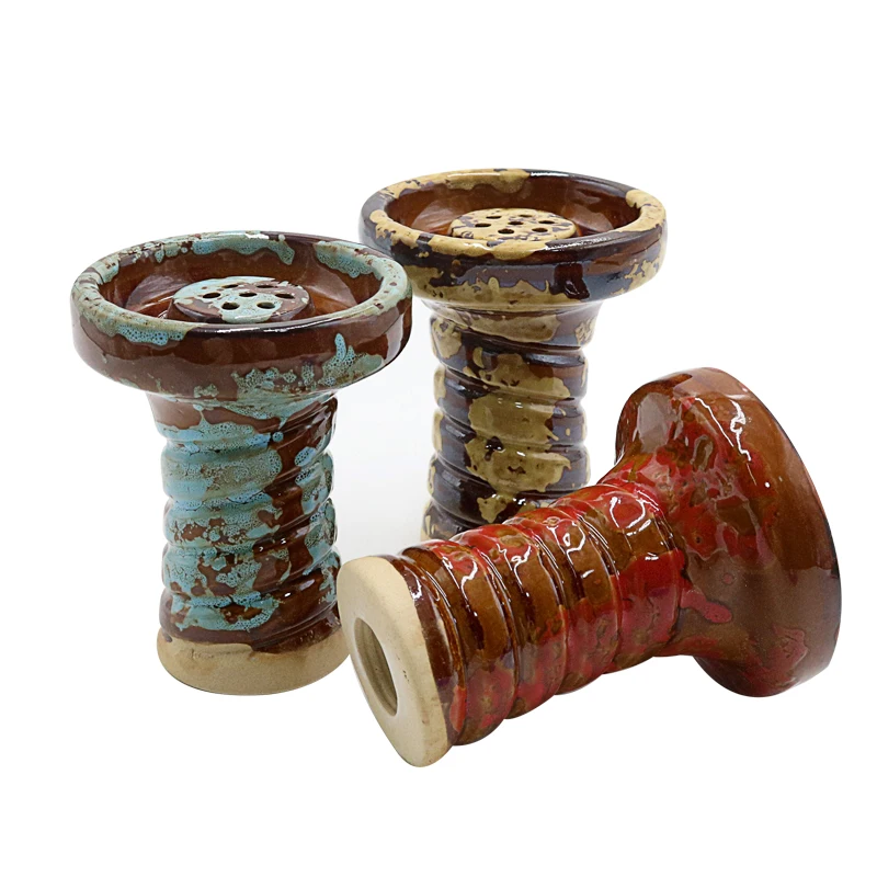 1 шт. чаша для кальяна керамическая Воронка наргиле кастрюля дыма аксессуары |