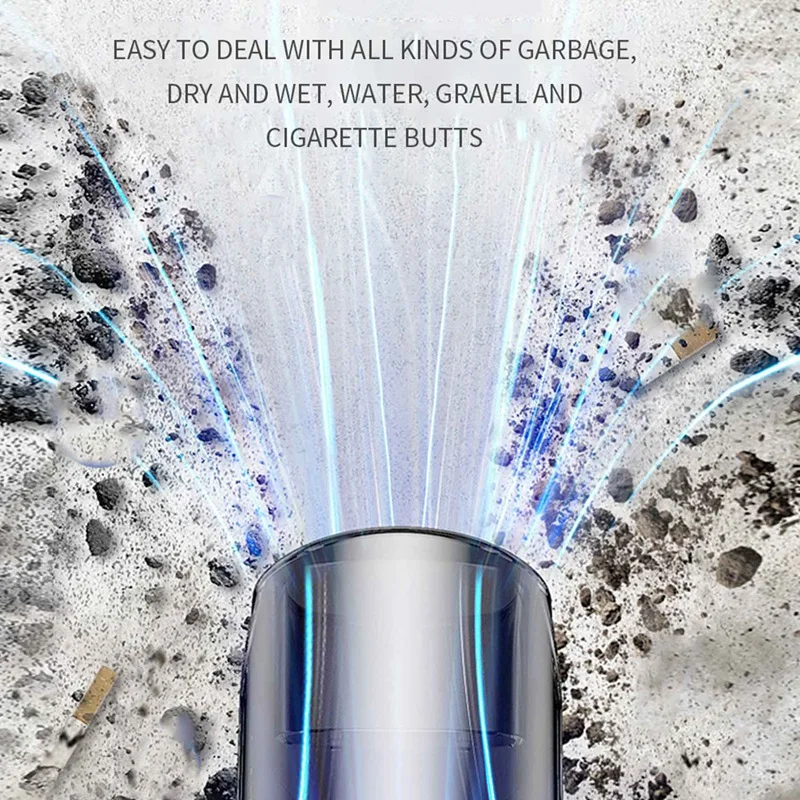 Портативный автомобильный пылесос 5500 па с зарядкой от USB | Бытовая техника