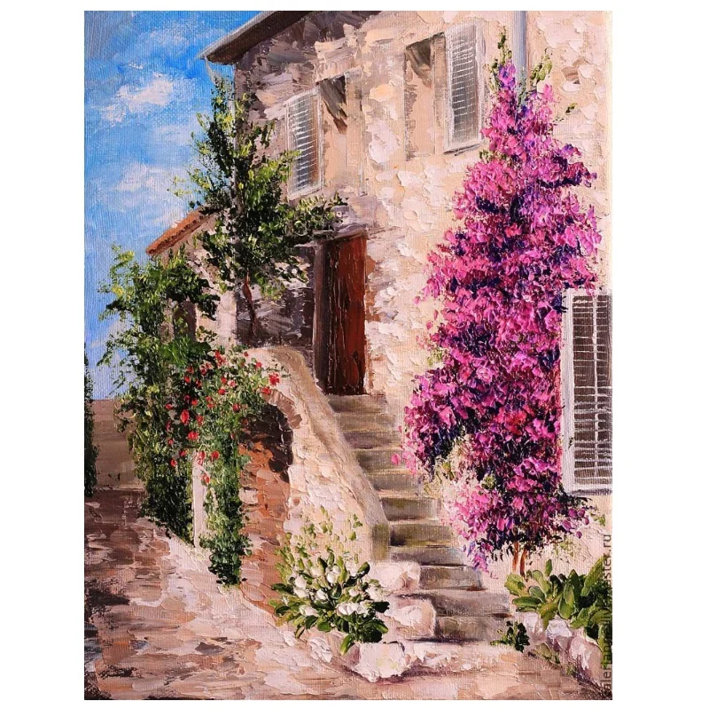 Набор для алмазной живописи с пейзажем, картина 