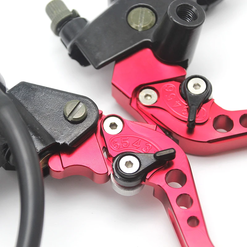 

Alconstar- 7/8" 22mm Motorcycle Clutch Brake Master Cylinder Reservoir Levers Kit Fluid Reservoir Set For Honda For Kawasaki KTM