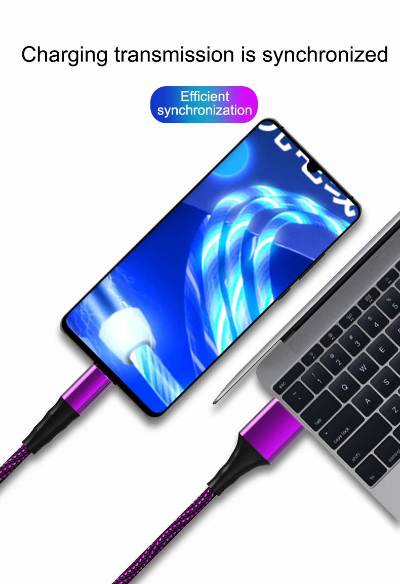USB C кабель 5A SuperCharge для huawei mate 30 Pro P20 usb type C кабель быстрое зарядное устройство Шнур для передачи данных для samsung A70 Xiaomi Redmi Note7