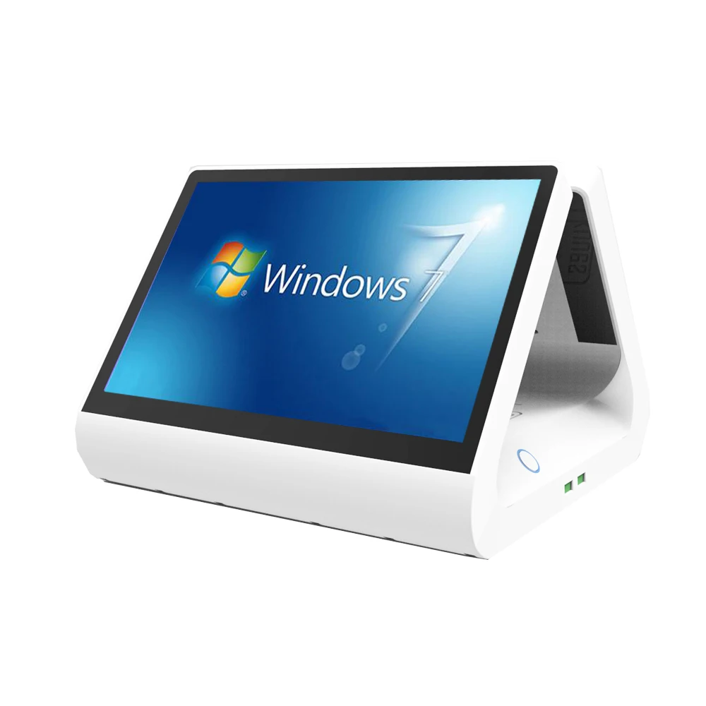 China 12inch dual touch screen pos all in one for sale smart terminal | Компьютеры и офис