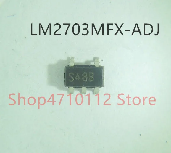 10PCS/LOT NEW LM2703MFX-ADJ LM2703MF-ADJ S48B.LM2704MFX-ADJ LM2704MF-ADJ S28BB.LM2705MFX-ADJ LM2705MF-ADJ S59B SOT23-5