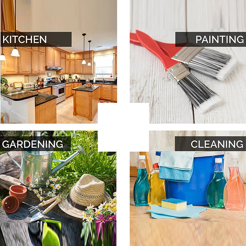 

100pcs/set White Disposable Cleaning Apron Easy Use Kitchen Aprons For Women Men Kitchen Cooking Apron Thin Accessories Cooking