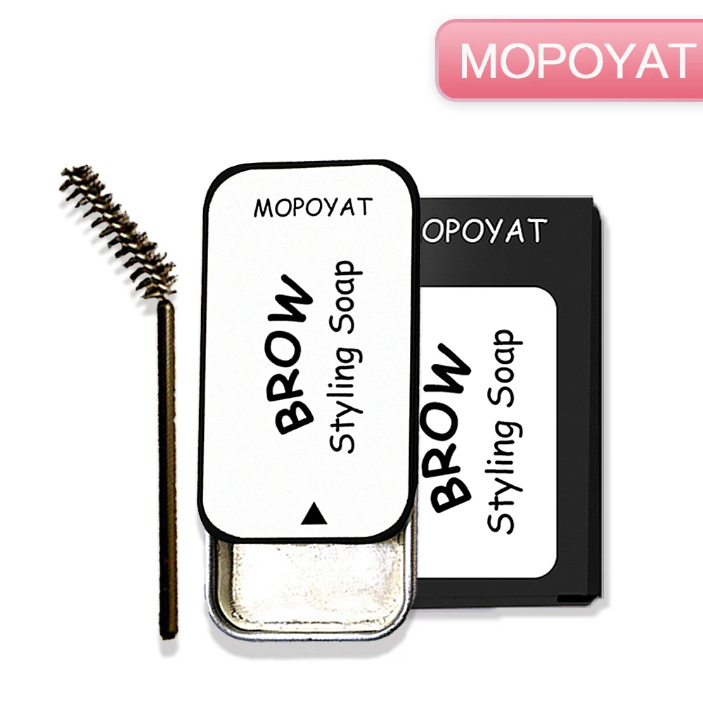 MOPOYAT Пернатые брови макияж бальзам для укладки мыло набор стойкий гель бровей
