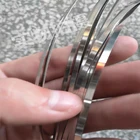 1 шт., тонкая лента из нержавеющей стали 304, толщина 0,1-0,5 мм, ширина 5-20 мм, длина 5000 мм