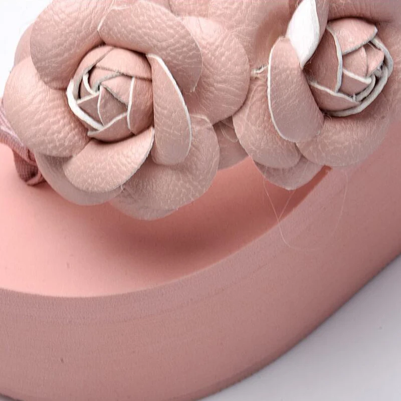 Шлепанцы на танкетке 11 см Летние босоножки Тапочки женская обувь пляжная для