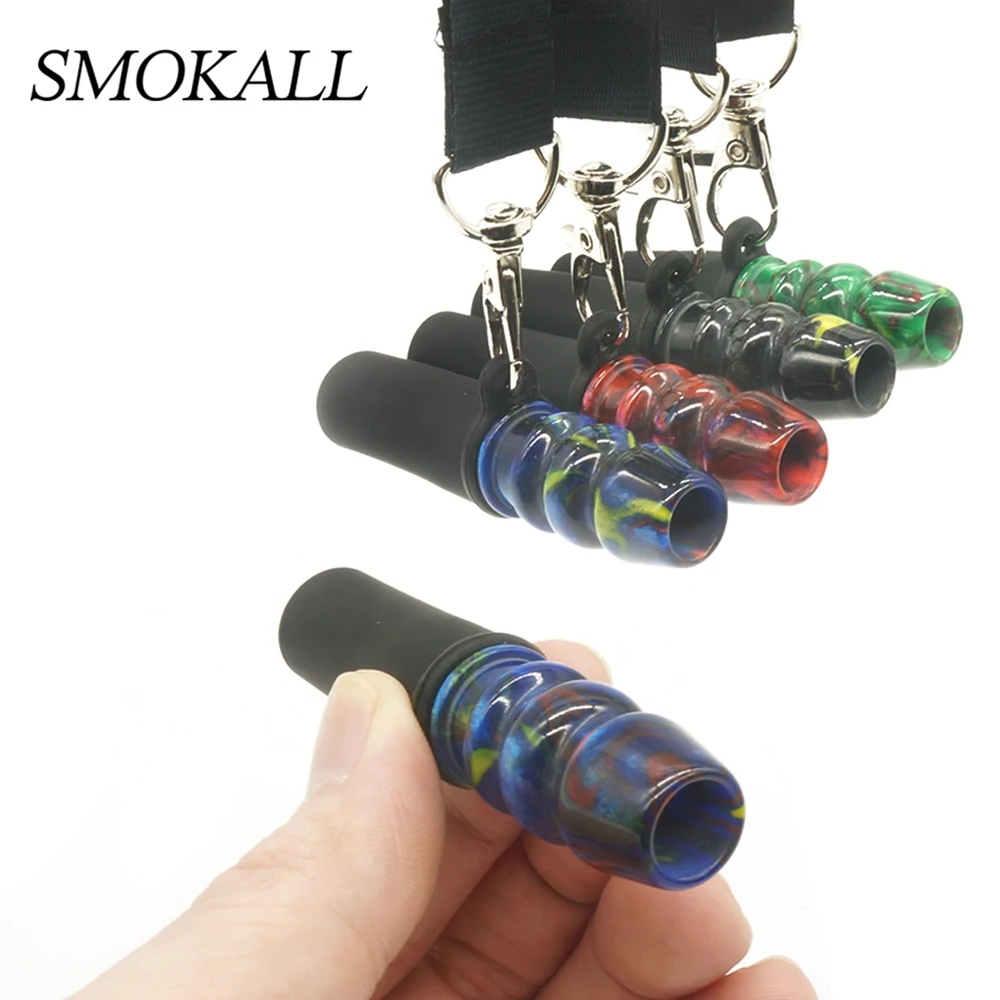 

1 шт. искусственная смола с подвесной веревкой Colorfu lJade Mouth Tips табачная искусственная кожа аксессуары для кальяна