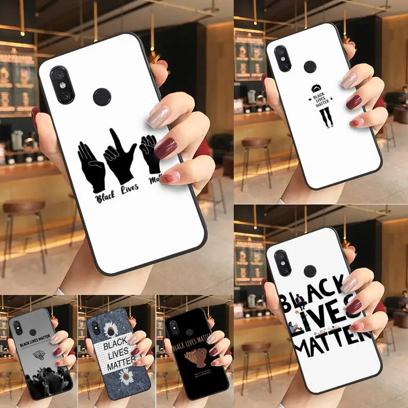 

Black Lives Matter Phone Case Phone Case For Redmi K20 Note 5 7 7a 6 8 Pro note 8T 9 Xiaomi Mi 8 9 SE