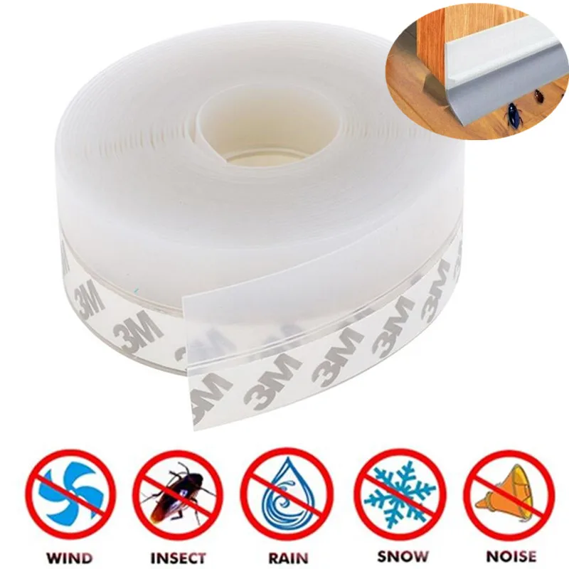 Уплотнительная лента на нижнюю часть двери 1 м | Строительство и ремонт