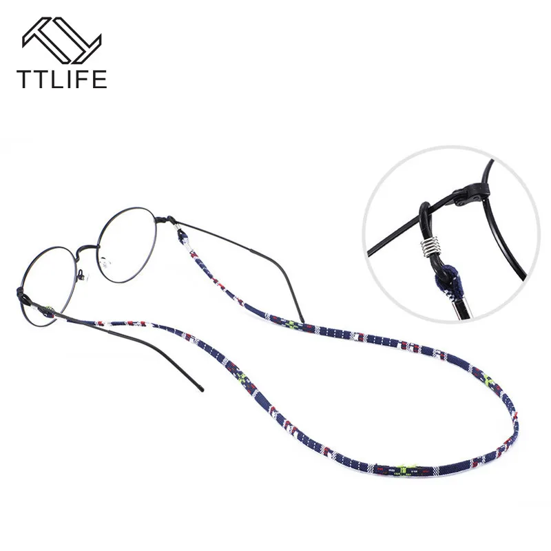 TTLIFE богемные спортивные очки веревка цвет Нескользящие падающие цепь полиэстер