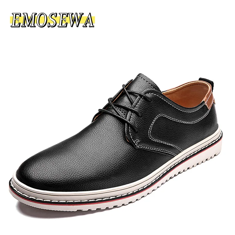 

2021 Brand Men's Casual Shoes Men Flat Shoes Men Original Casual Light Walking Waterproof Leather Men Designer Outdoor Men Shoes