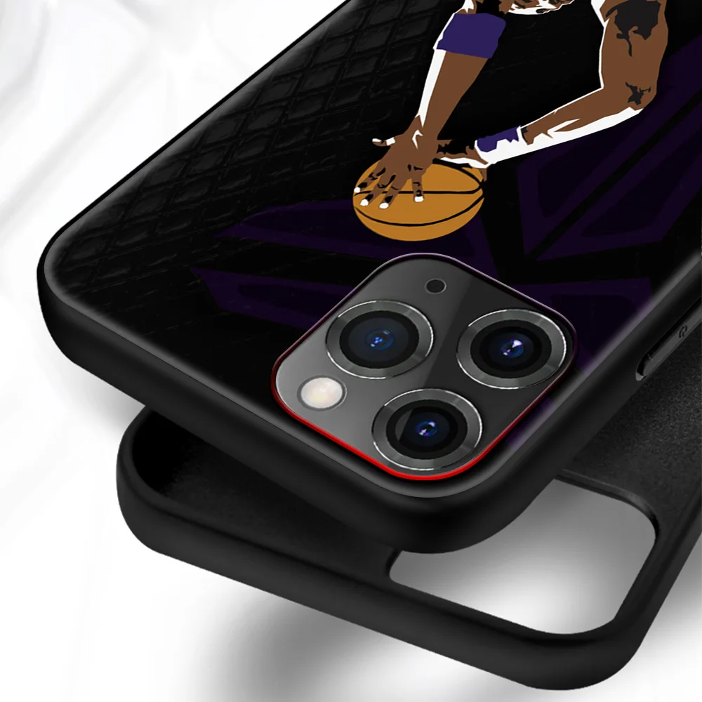 

basketball sport Number Phone Case For iPhone 11 7 8 Plus X XR XS 12pro MAX 12mini SE 2020 Back Cover Funda Shell Black Capa